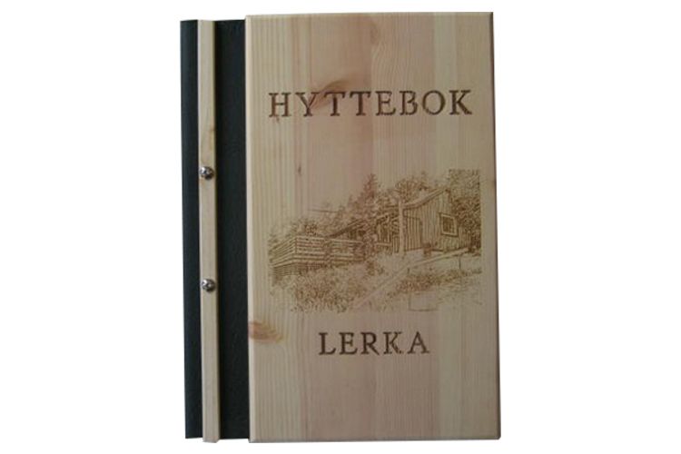 4005. Hyttebok med bilde
