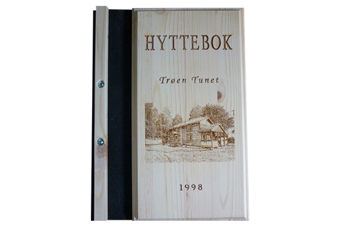 Hovedbilde 4018. Hyttebok, med bilde