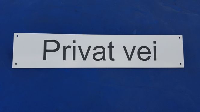 Hovedbilde Privat vei